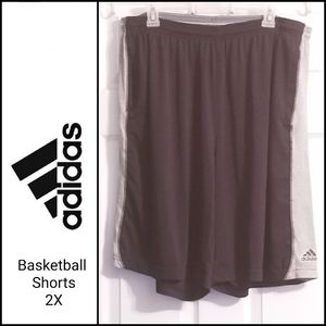 Adidas Climalite Black Basketball Shorts Size 2XL